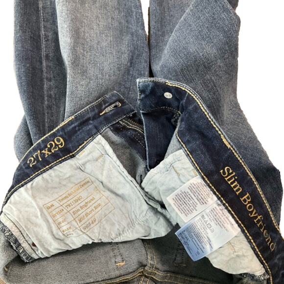 Tommy Bahama Women’s Jeans Slim Boyfriend Mid Shore Raw NWOT - Picture 9 of 9